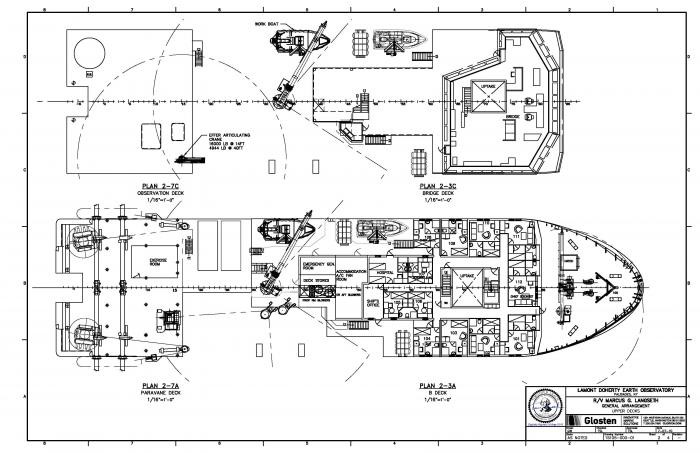 R/V Marcus G. Langseth Upper Decks