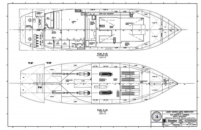 R/V Marcus G. Langseth Observation Deck House Removal and New Hatch