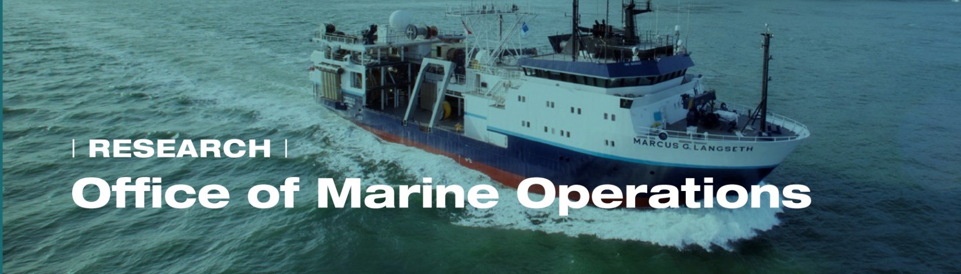 Lamont-Doherty Office of Marine Operations