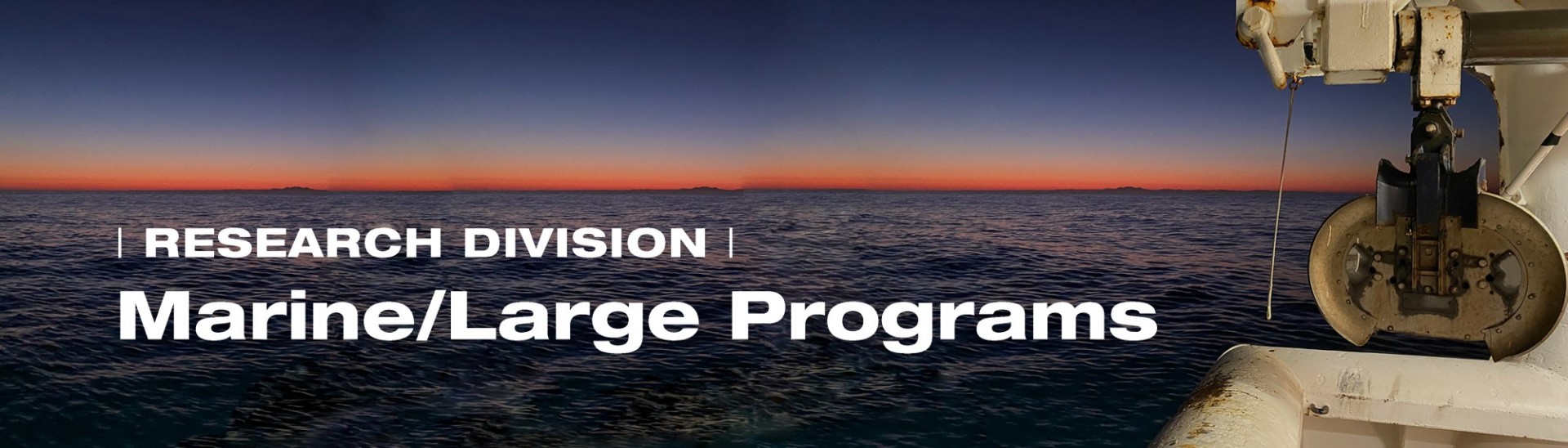 Marine/Large Programs Division