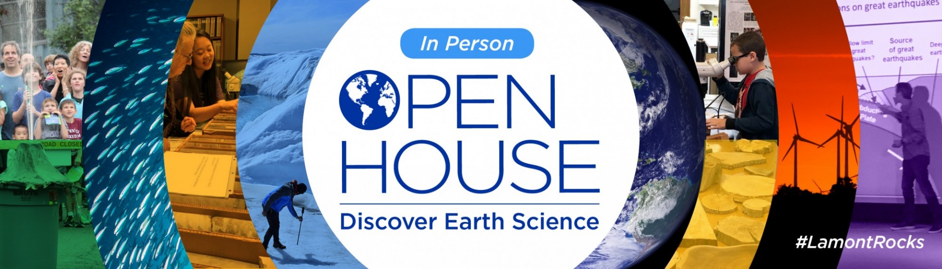 In-Person Lamont-Doherty Earth Observatory Open House: Discover Earth Science #lamontrocks