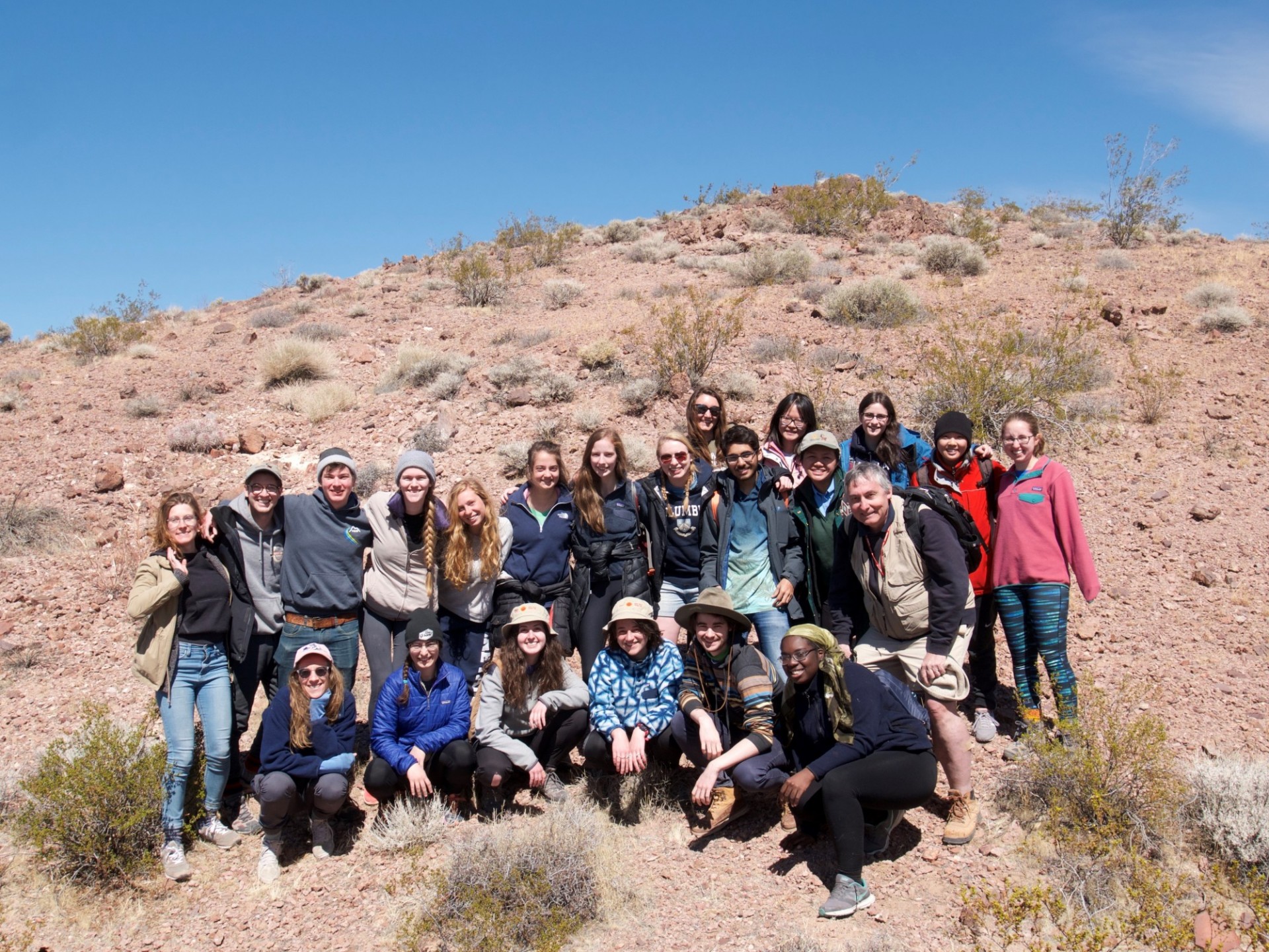 Columbia DEES Death Valley Field Trip, Spring 2018