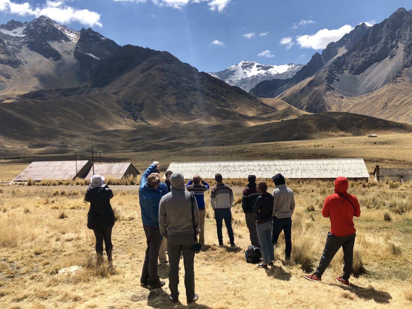 DEES Graduate Students, La Raya Pass Peru, August 2019. Credit: Bar Oryan