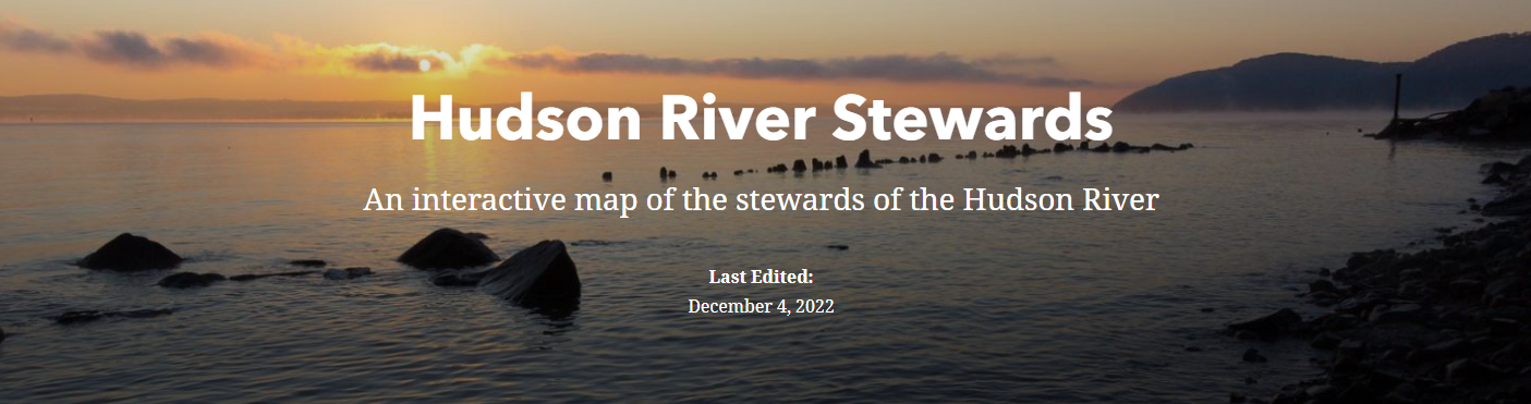 Hudson River Stewards StoryMap
