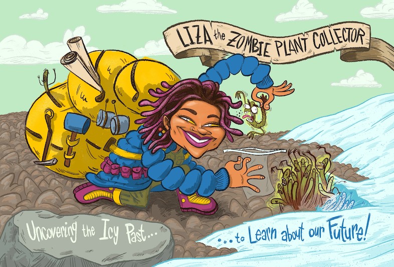 Liza the zombie plant collector