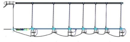 Illustration of Linear Subarrays of Airguns