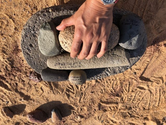 Stone Tools Collected at Gobero in Niger - Kevin Uno