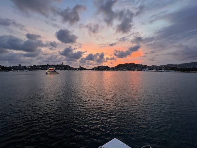 Sunset in Acapulco