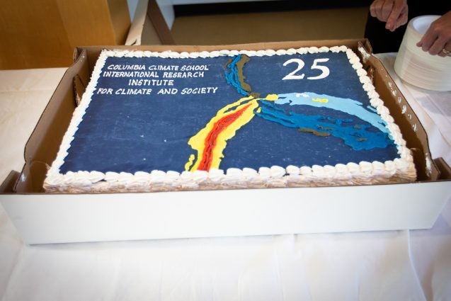 cake for 25th anniversary of IRI