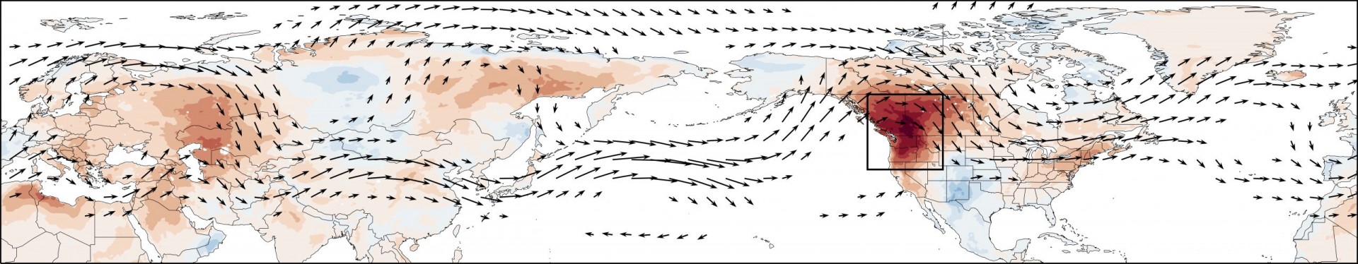 map with arrows showing the direction of wind across the globe