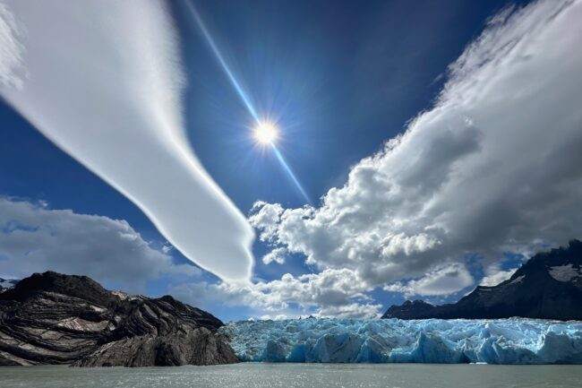 Grey Glacier in Torres del Paine National Park, Chile (Joey Parr, Climate School)