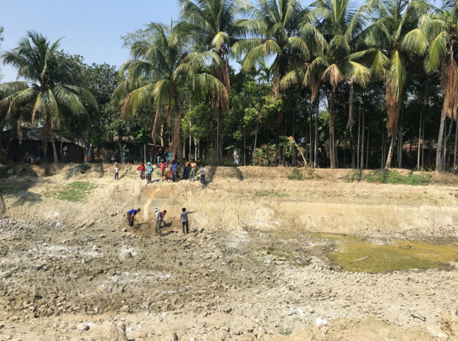 The research team in the Ganges floodplain