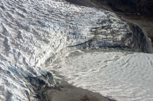 Russell Glacier terminus (photo by Perry Spector)
