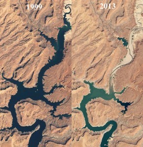 Lake Powell, NASA Earth Observatory