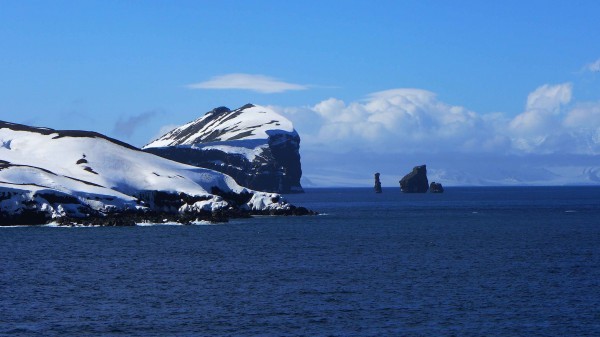 Deception Island, Volcanic Caldera. (Photo M. Turrin)