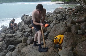 On the remote Azuero peninsula of western Panama, geologists are hunting for rocks that may help tell the story of a pivotal event in earth’s history: the formation of the slender land bridge joining the Americas. Centered on the isthmus of Panama, it changed not just the world map, but the course of evolution, climate and ocean circulation. But finding these rocks can be a strenuous task. READ THE FULL SCIENTIFIC STORY