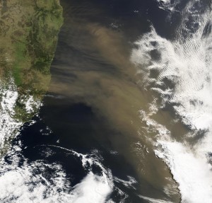 dust plume, Australia, Pacific Southern Ocean