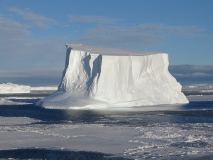 A large iceberg in Pine Island Bay