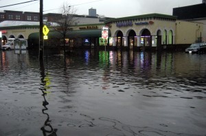 Flooding in Hoboken, NJ Photo: Wally Gobetz