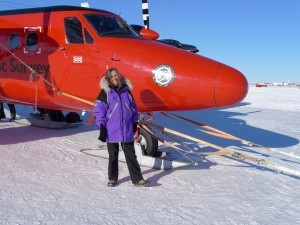 Lamont-Doherty scientist Robin Bell in Antarctica
