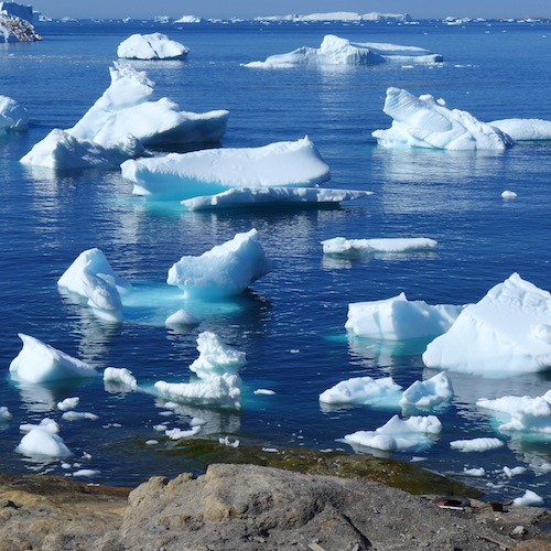 Glaciers in Upernavik Waterfront (Photo M. Turrin)