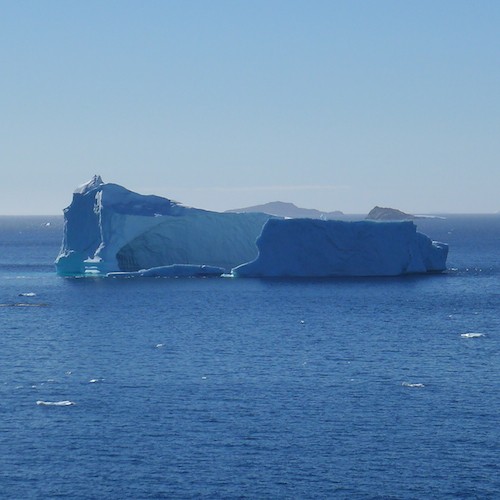 Large Iceberg on the waterfront (Photo M. Turrin) 