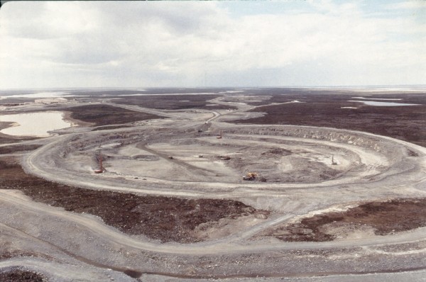 The Ekati diamond mine, on the tundra of Canada's Northwest Territories, source of some of Weiss's samples. The geochemist is interested in the origins of North American diamonds. CLICK FOR SLIDESHOW