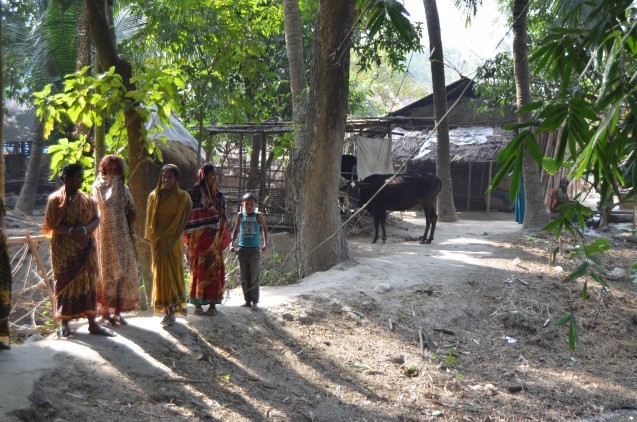 Deep wells in villages around Jessore, in western Bangladesh, are showing high levels of arsenic, unlike in most areas of the country. Researchers are trying to find out why. Photo: David Funkhouser