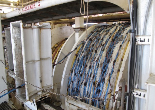 Hydrophone streamers are a key tool for mapping the ocean floor and the sediment beneath it.