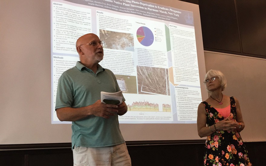 Learn more about the <a href="http://www.ldeo.columbia.edu/SSFRP/">Secondary School Field Research Program</a>, led by Lamont's Bob Newton and teacher Susan Vincent, at the Lamont website. Field work photos courtesy of John Bjornton. SSRFP 2015 Directors Bob Newton and Susan Vincent