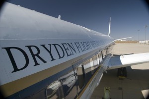 Test flight from Dryden