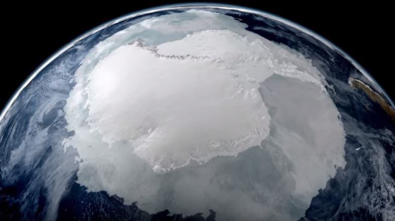 Antarctica viewed from space. Image: NASA