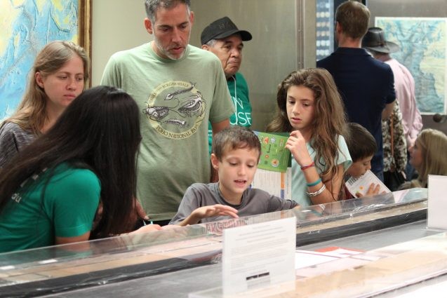 Today's young scientists came with great questions about the Earth, and our graduate students and staff scientists were ready to answer them.