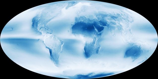 NASA satellites monitor Earth's cloud cover. Photo: NASA
