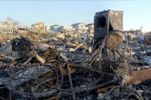 burned possessions in breezy point