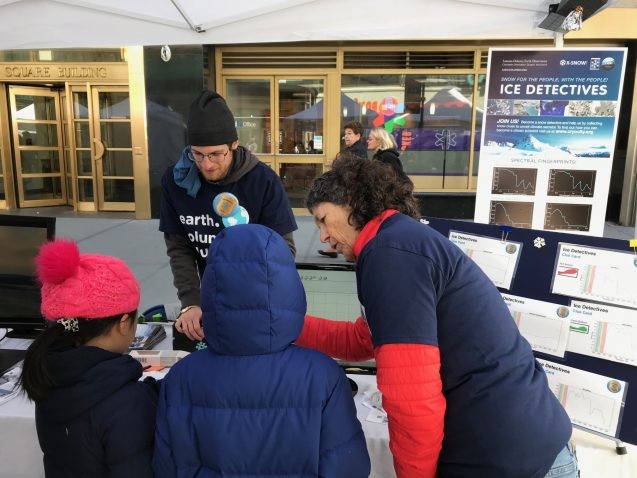 x-snow earth day exhibit