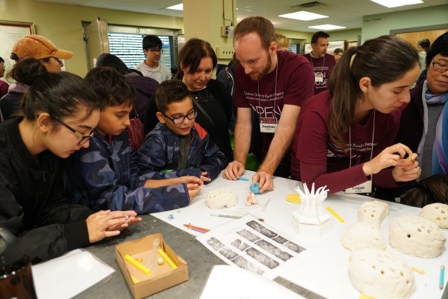 kids learn about coral layers