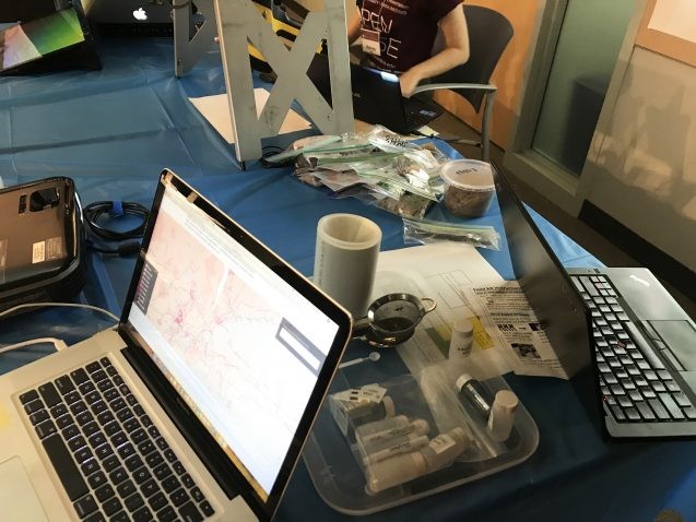 soil samples and test kit