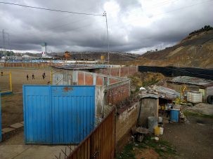 soccer field in peru