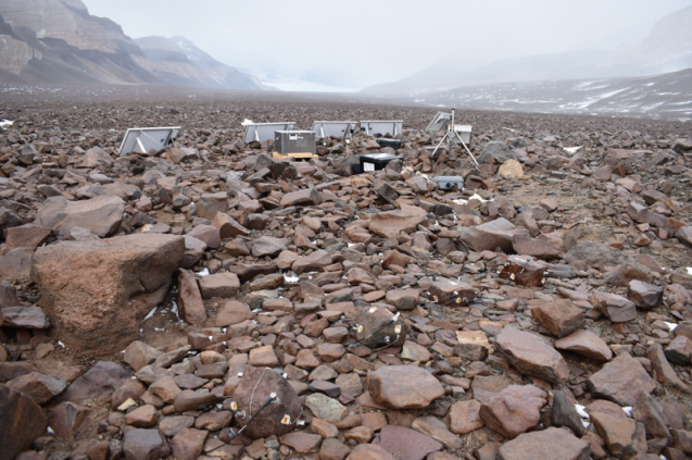 dry valley study site