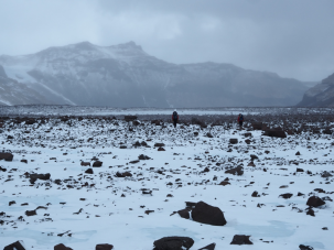 hiking mullins glacier