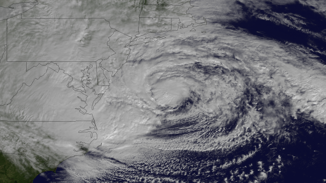 Hurricane Sandy. Photo: NOAA