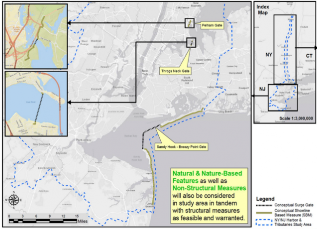 map of potential storm surge barriers