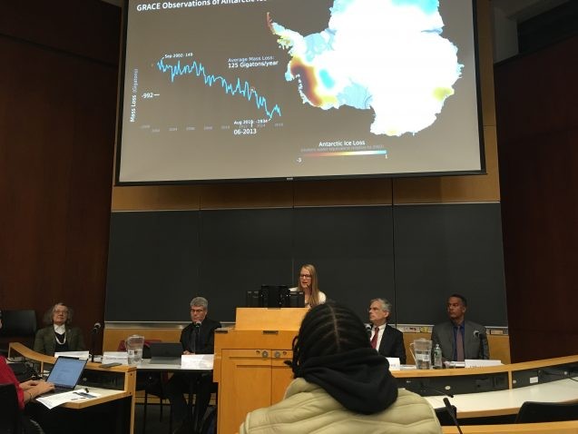 panel discussion about storm surge barriers