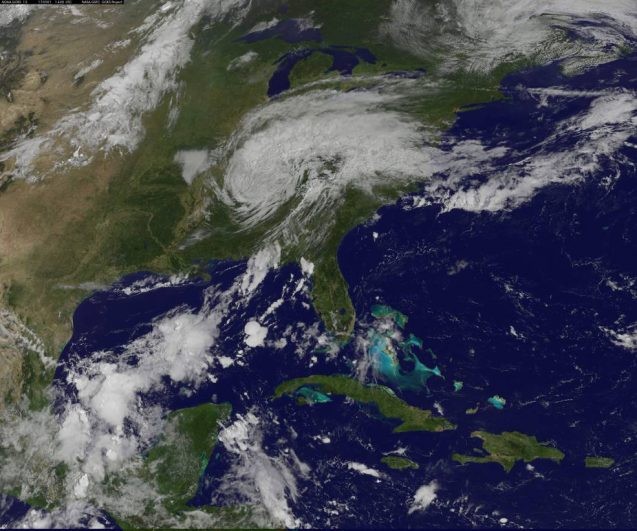 hurricane harvey over U.S.