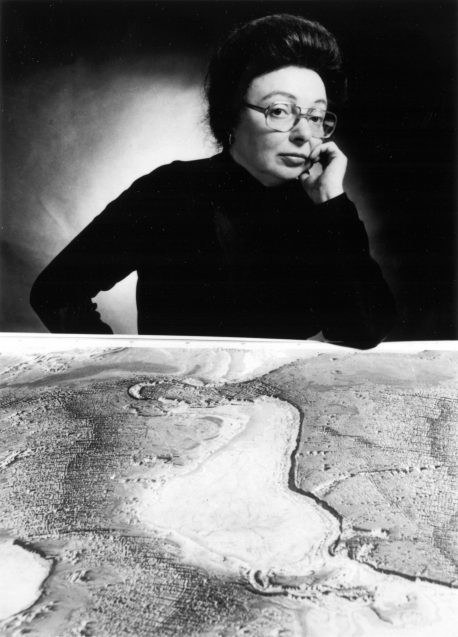 marie tharp and map