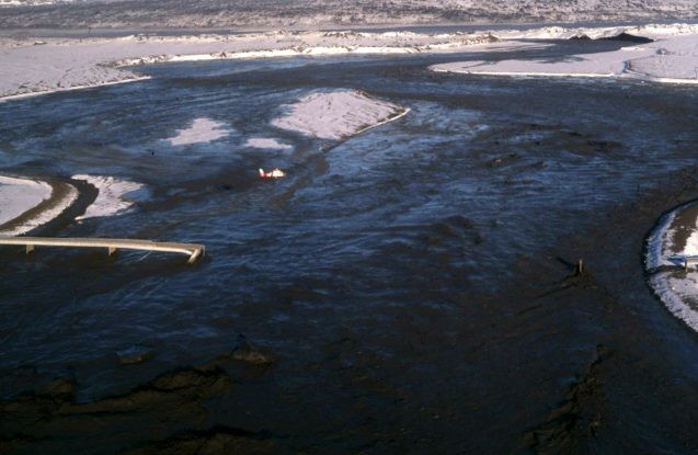 bridge swept away by flood