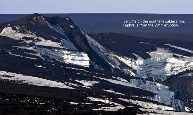 grimsvotn caldera wall