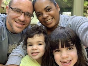 Sandoval-Rzepka and her family