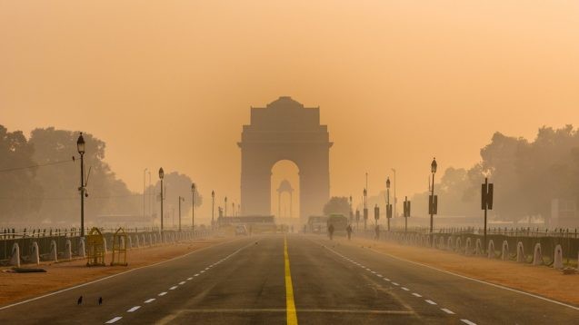 New Delhi air pollution